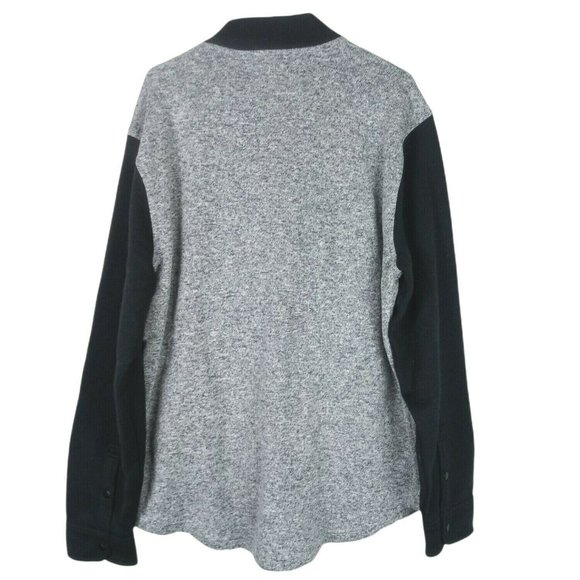 Levis Mens Knit Letterman Varsity Jacket Softshell - Picture 3 of 10